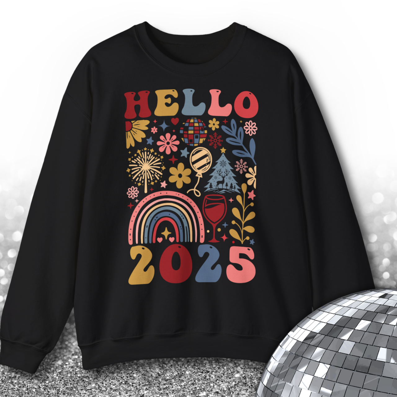 Hello 2025 - Boho Silvester - Unisex Sweatshirt