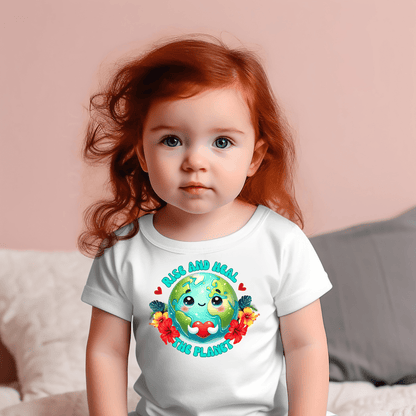 Rise and heal the planet - Organic Baby T-Shirt