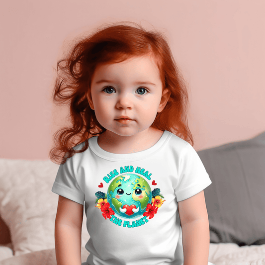 Rise and heal the planet - Organic Baby T-Shirt