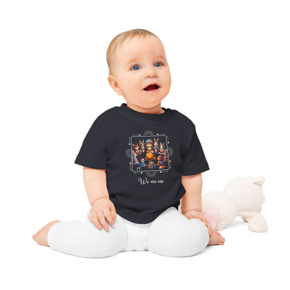 We are one  - Organic Baby T-Shirt