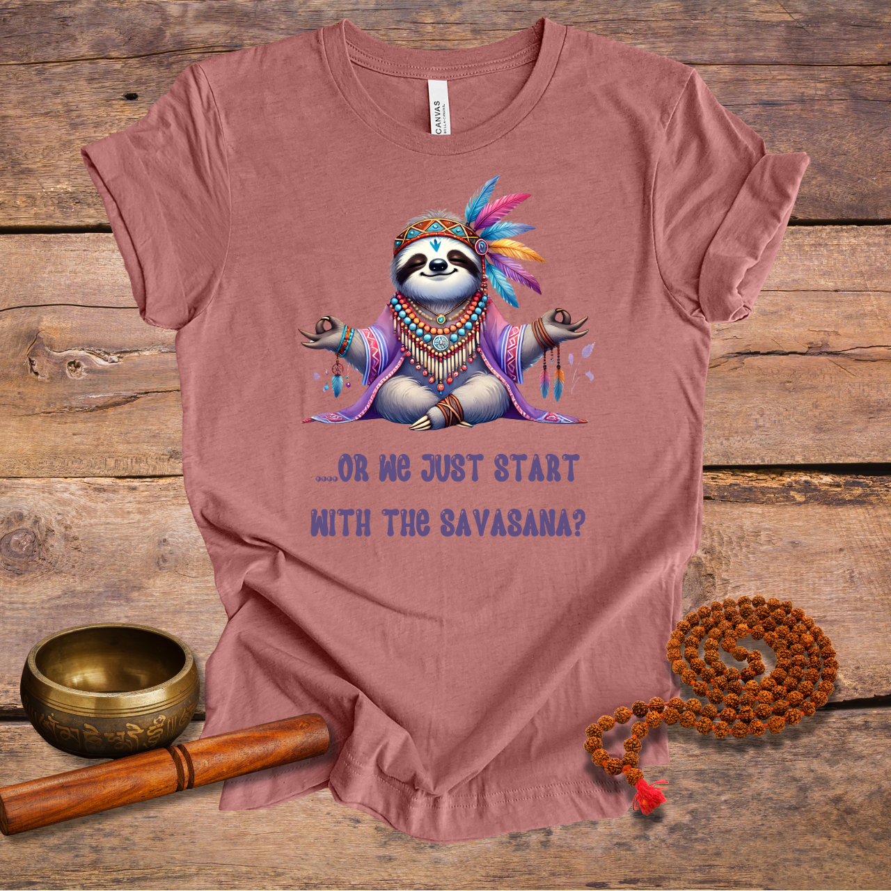 Savasana Sloth - Unisex T-Shirt