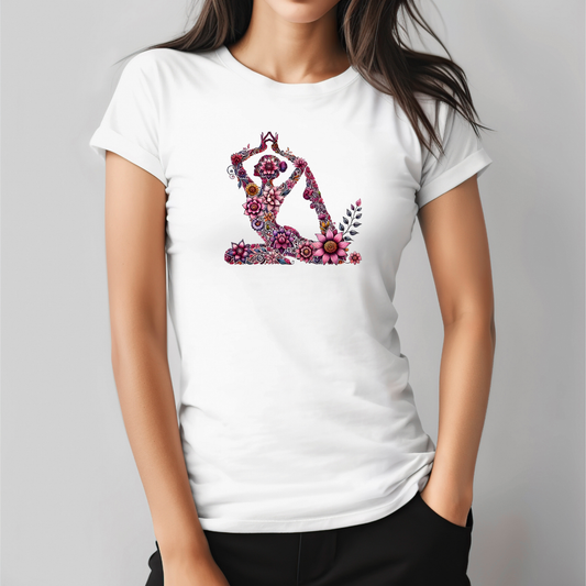 Yoga Flower - Women´s T-Shirt