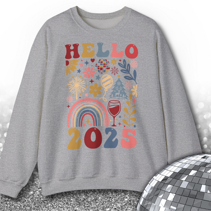 Hello 2025 - Boho Silvester - Unisex Sweatshirt