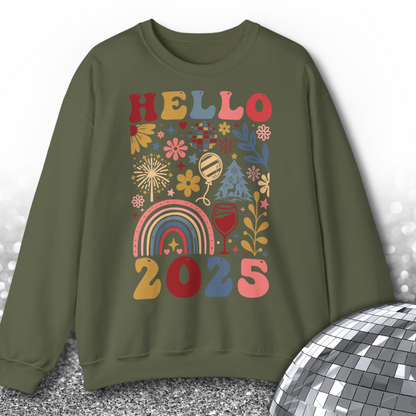 Hello 2025 - Boho Silvester - Unisex Sweatshirt