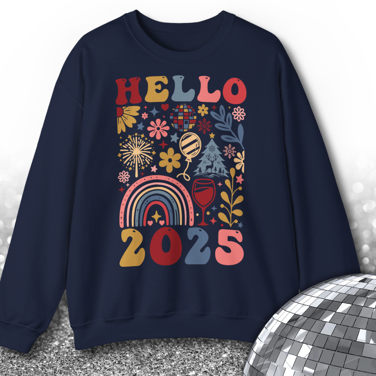 Hello 2025 - Boho Silvester - Unisex Sweatshirt