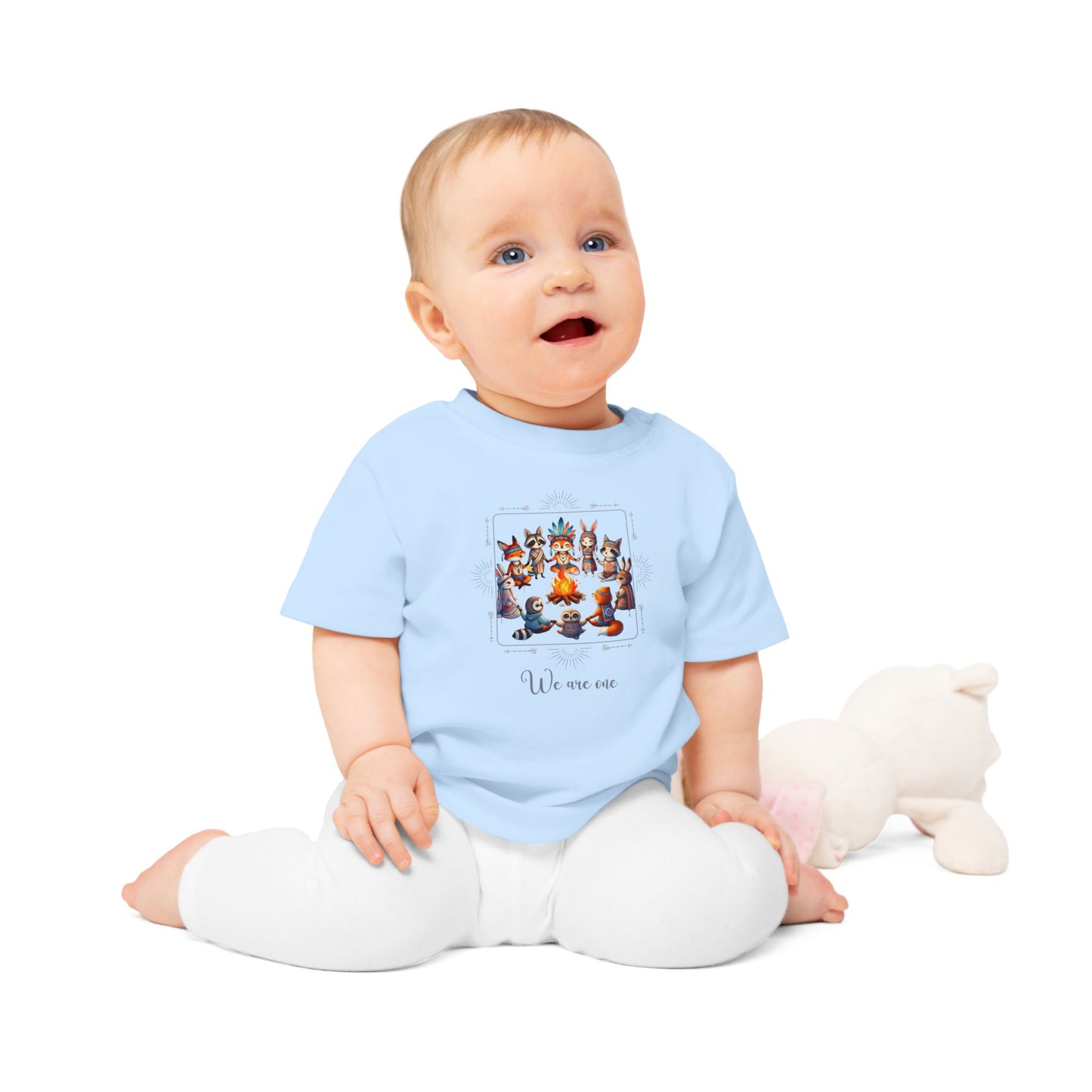 We are one  - Organic Baby T-Shirt