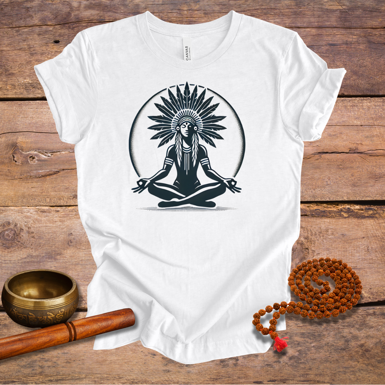 Meditating Shaman - Unisex T-Shirt