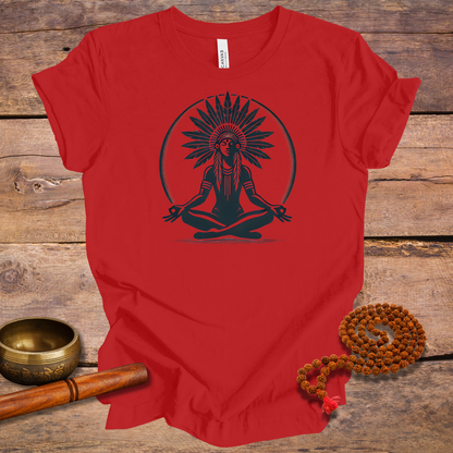 Meditating Shaman - Unisex T-Shirt