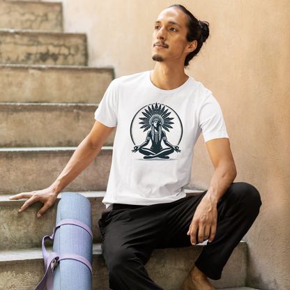 Meditating Shaman - Unisex T-Shirt