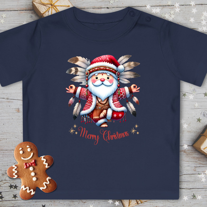 Little Yoga Santa - Organic Baby T-Shirt