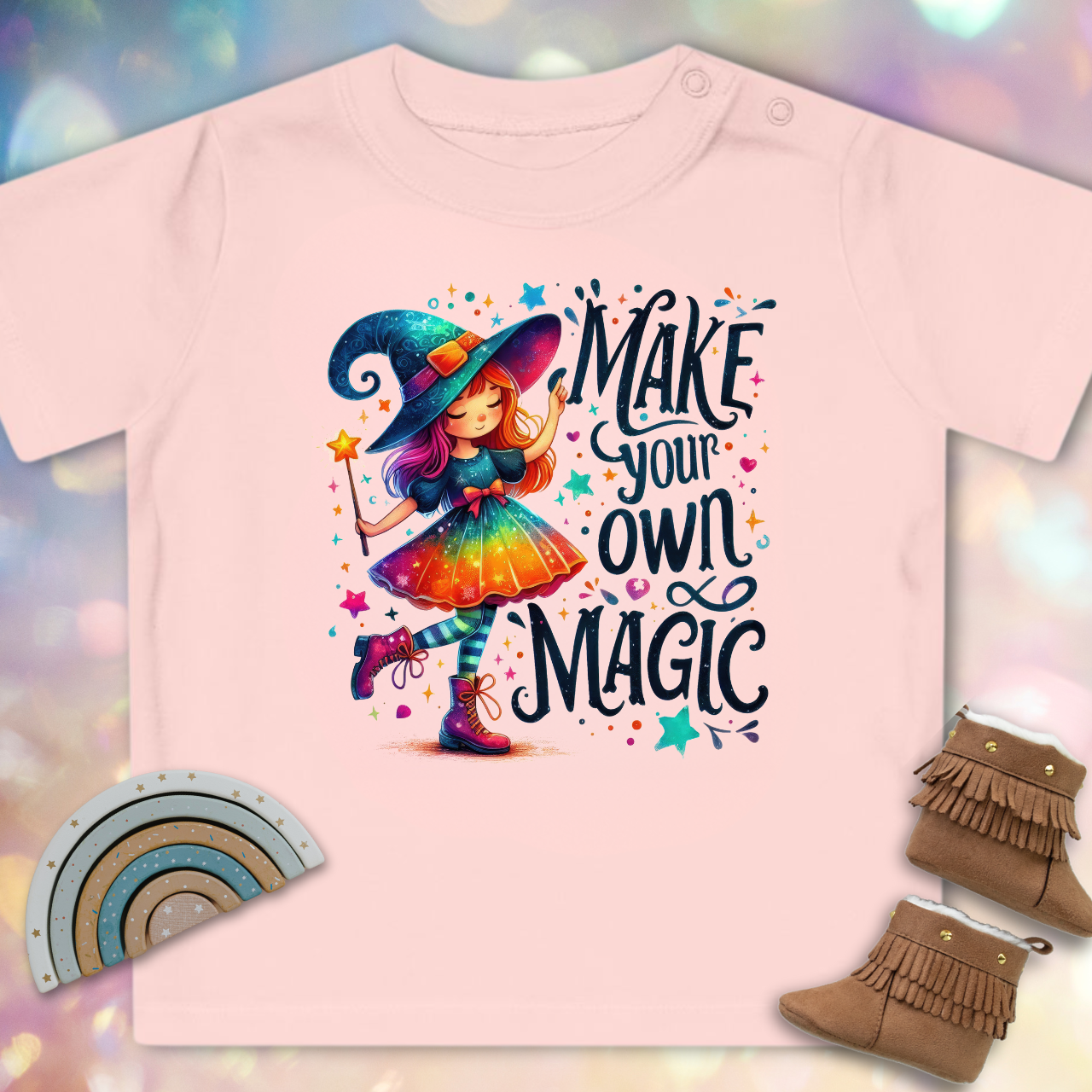 Make Your Own Magic - Organic Baby T-Shirt