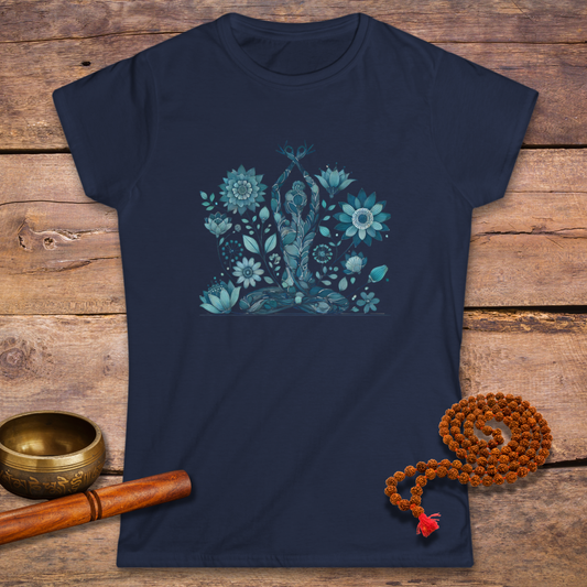 Blue Flowers - Women´s T-Shirt