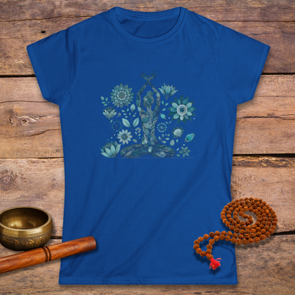 Blue Flowers - Women´s T-Shirt