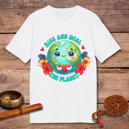 Rise and heal the planet - Organic Unisex T-Shirt