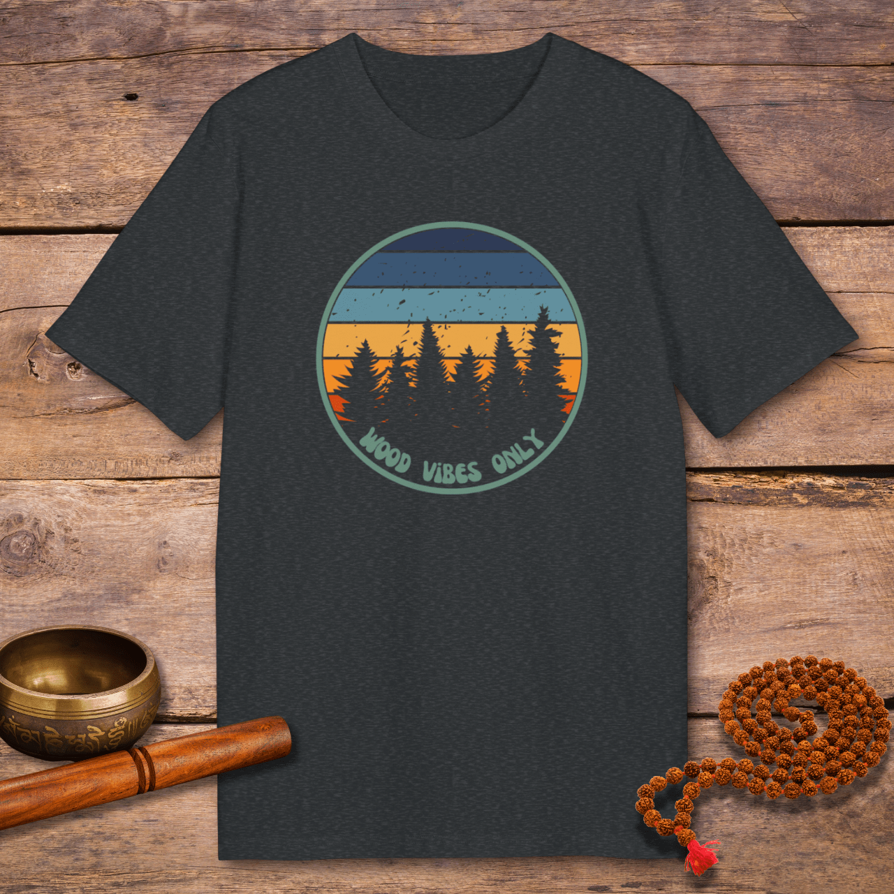 Wood vibes only - Organic Unisex T-Shirt