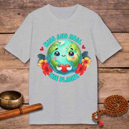 Rise and heal the planet - Organic Unisex T-Shirt