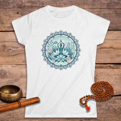 Yoga Flower Mandala - Women´s T-Shirt