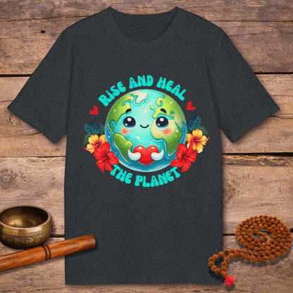 Rise and heal the planet - Organic Unisex T-Shirt