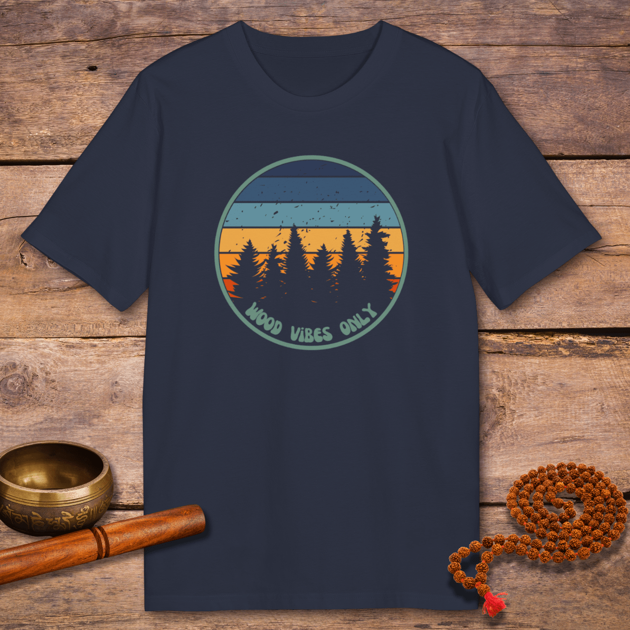 Wood vibes only - Organic Unisex T-Shirt